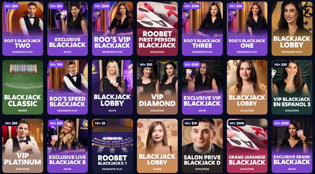 Roobet Blackjack